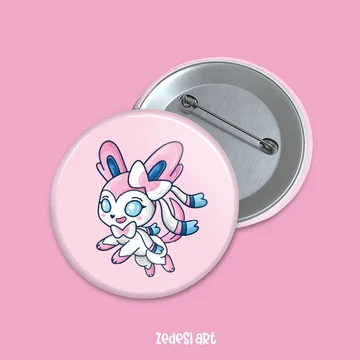 Sylveon kitűző