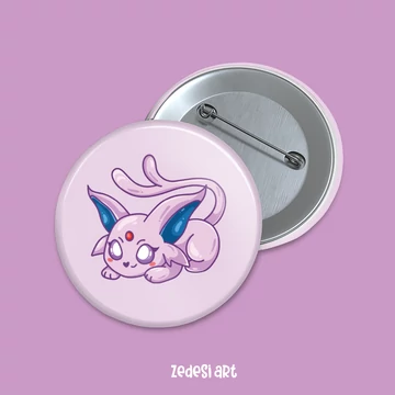 Espeon kitűző