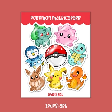 Pokémon matricapakk