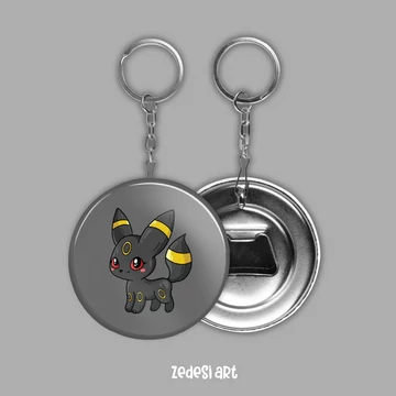 Umbreon sörnyitós kulcstartó