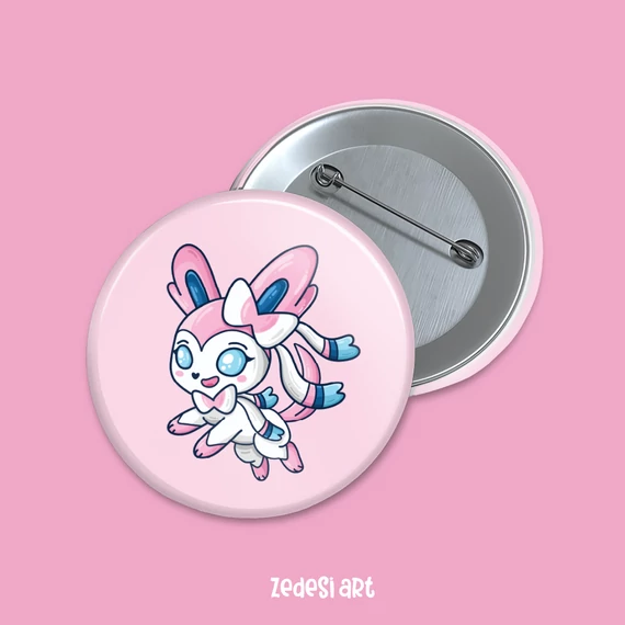 Sylveon kitűző