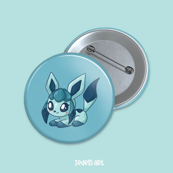 Glaceon kitűző