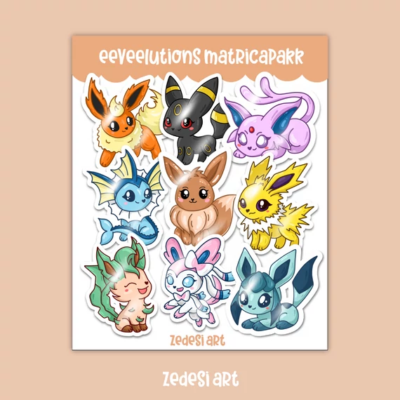 Eeveelution matricapakk